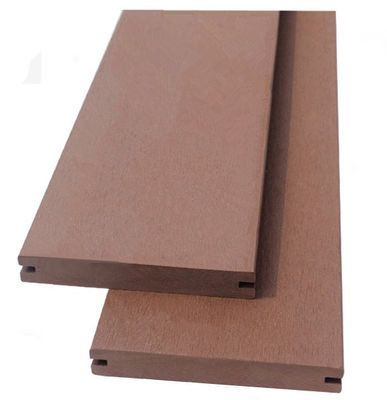 Waterproof Hollow Wood Plastic Composite WPC Flooring Decking 4m Long
