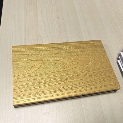 پانل های فلزی WPC با روکش طلایی PATINA GLIMMER لوکس