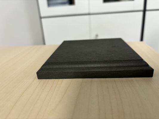 WPC بالکن ضد آب در فضای باز کف انتهایی پوشش WPC کامپوزیت عرشه تخته انتهایی دامن عرشه WPC انتهای عرشه