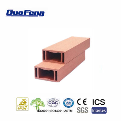 حصار WPC توخالی کامپوزیت چوب پلاستیکی مهندسی تزئینی در فضای باز