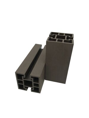 فروش گرم نرده نرده چوب پلاستیک کامپوزیت WPC نرده نرده پلاستیکی