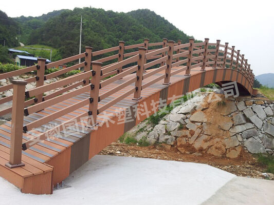 قیمت ارزان کارخانه WPC چوب پلاستیک کامپوزیت نرده پست برای باغ