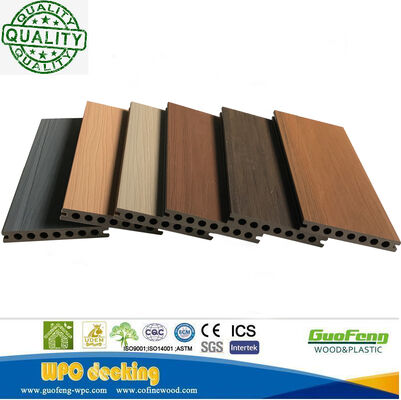 کفپوش کامپوزیت چوب پلاستیکی Co-Extrusion برای کفپوش در فضای باز ضد آب