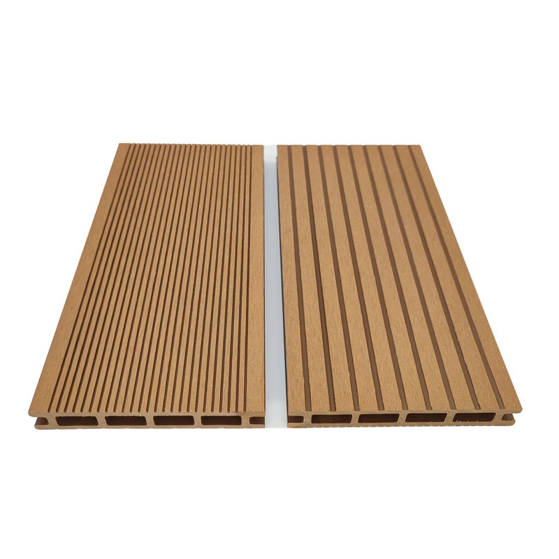 Anti Fade Anti UV Wood Plastic Composite WPC Decking