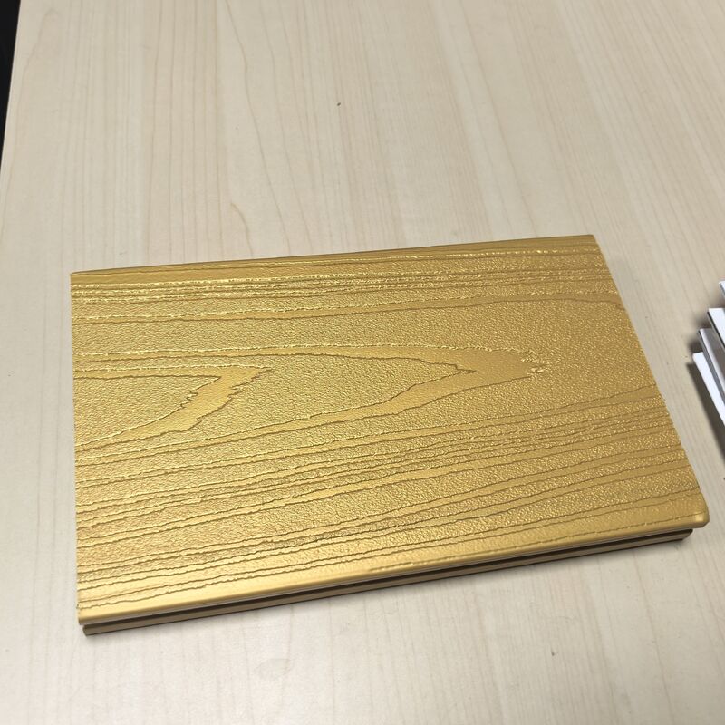 پانل های فلزی WPC با روکش طلایی PATINA GLIMMER لوکس