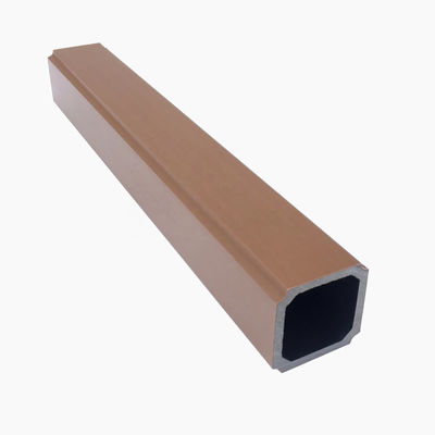 نرده کامپوزیت اکسترود شده در فضای باز Balustrada WPC Handrail Co