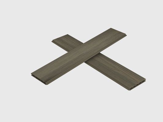 حصار پارک گاردن WPC عرشه فضای باز حصار کامپوزیت ضد حشرات ضد آب