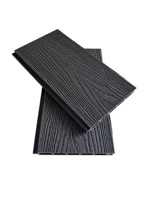 عرشه بیرونی حصار WPC برجسته سه بعدی برای بالکن باغ